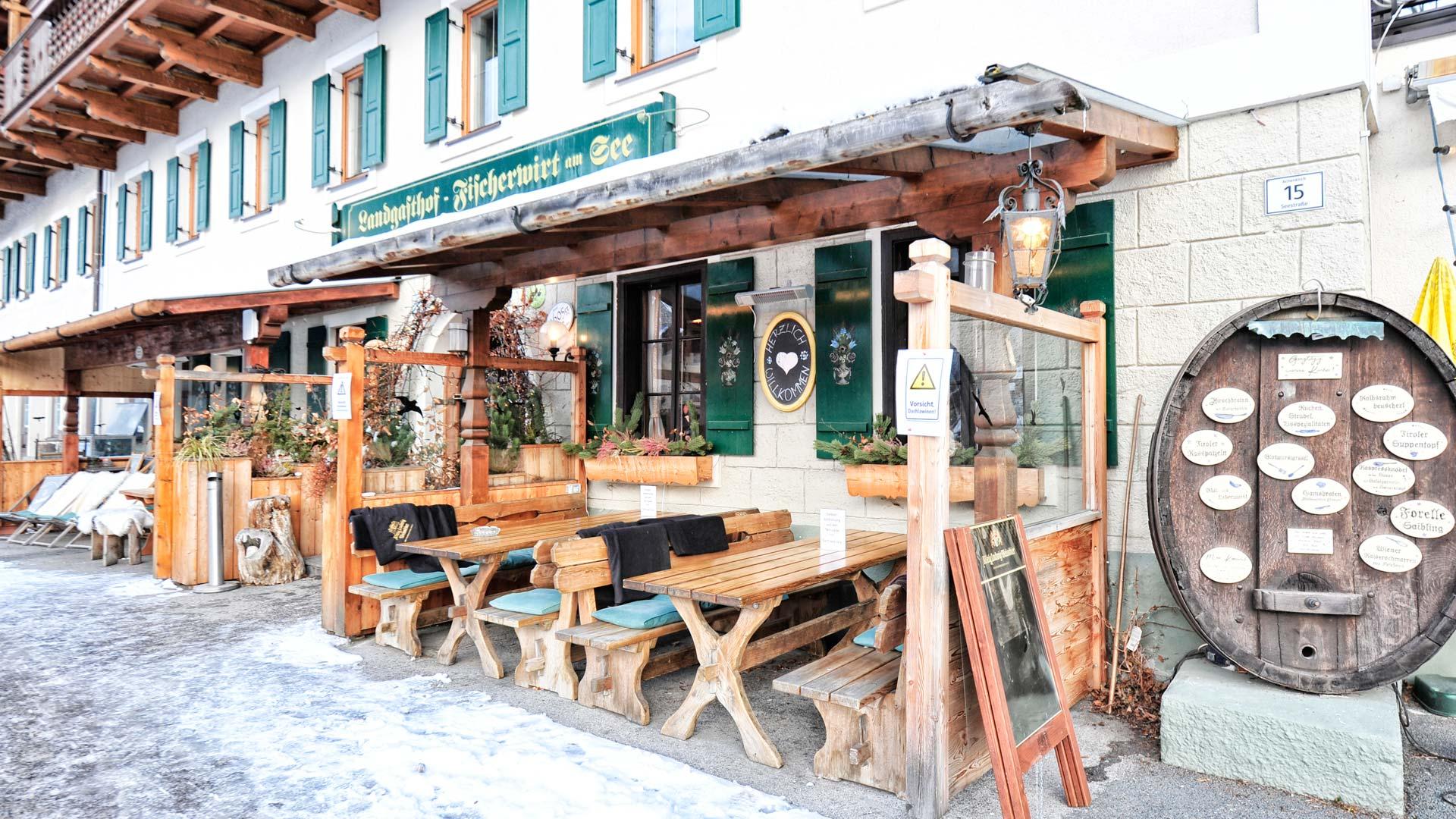 Fischerwirt Am Achensee Hotell Achenkirch Exteriör bild